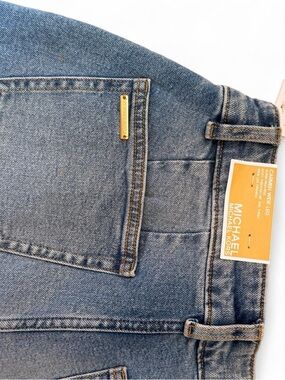 Michael Kors Women's Faded Blue Flare Jeans